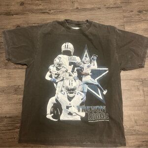 Trevon Diggs Dallas Cowboys Graphic Tee - Black